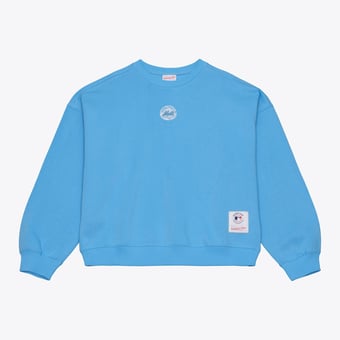 Men's Mitchell & Ness Light Blue New York Mets Insignia Fleece Sweatshirt