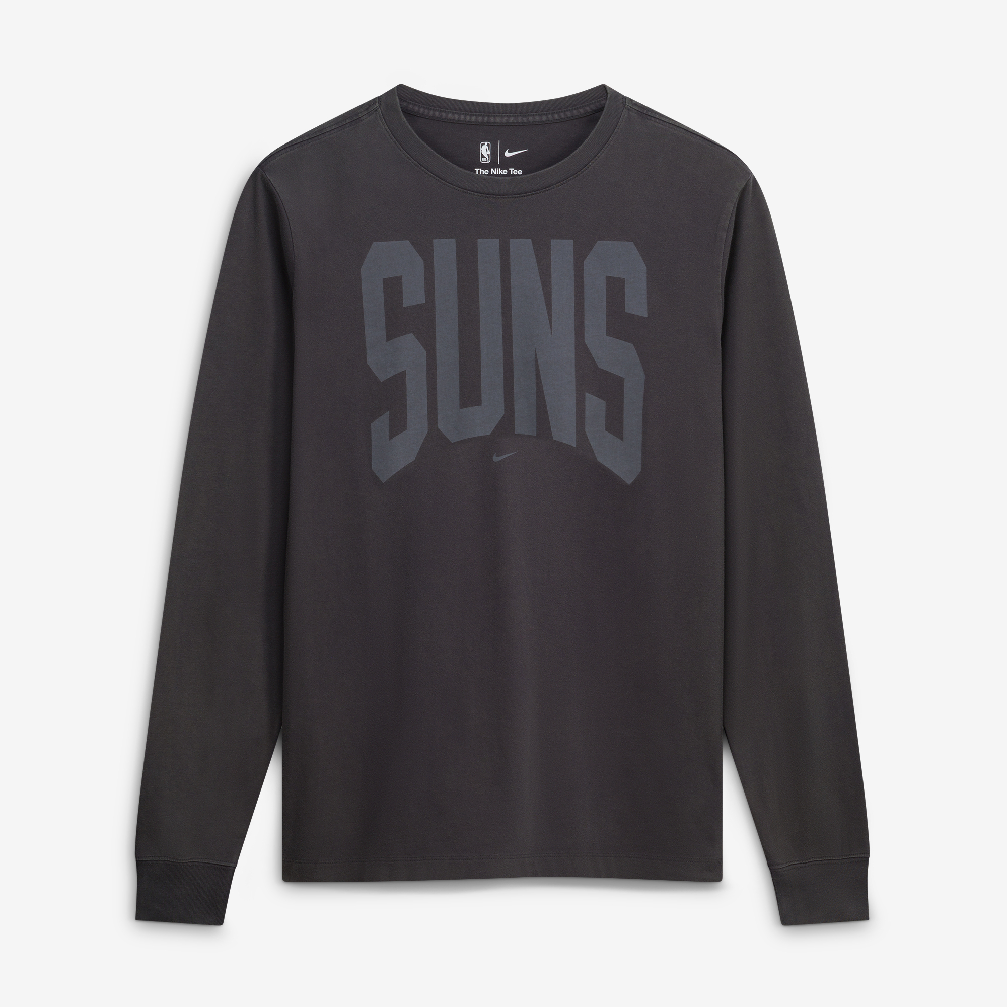 Nike Men's Charcoal Phoenix Suns 2026 Standard Issue Travel Long-Sleeve T-Shirt - Charcoal
