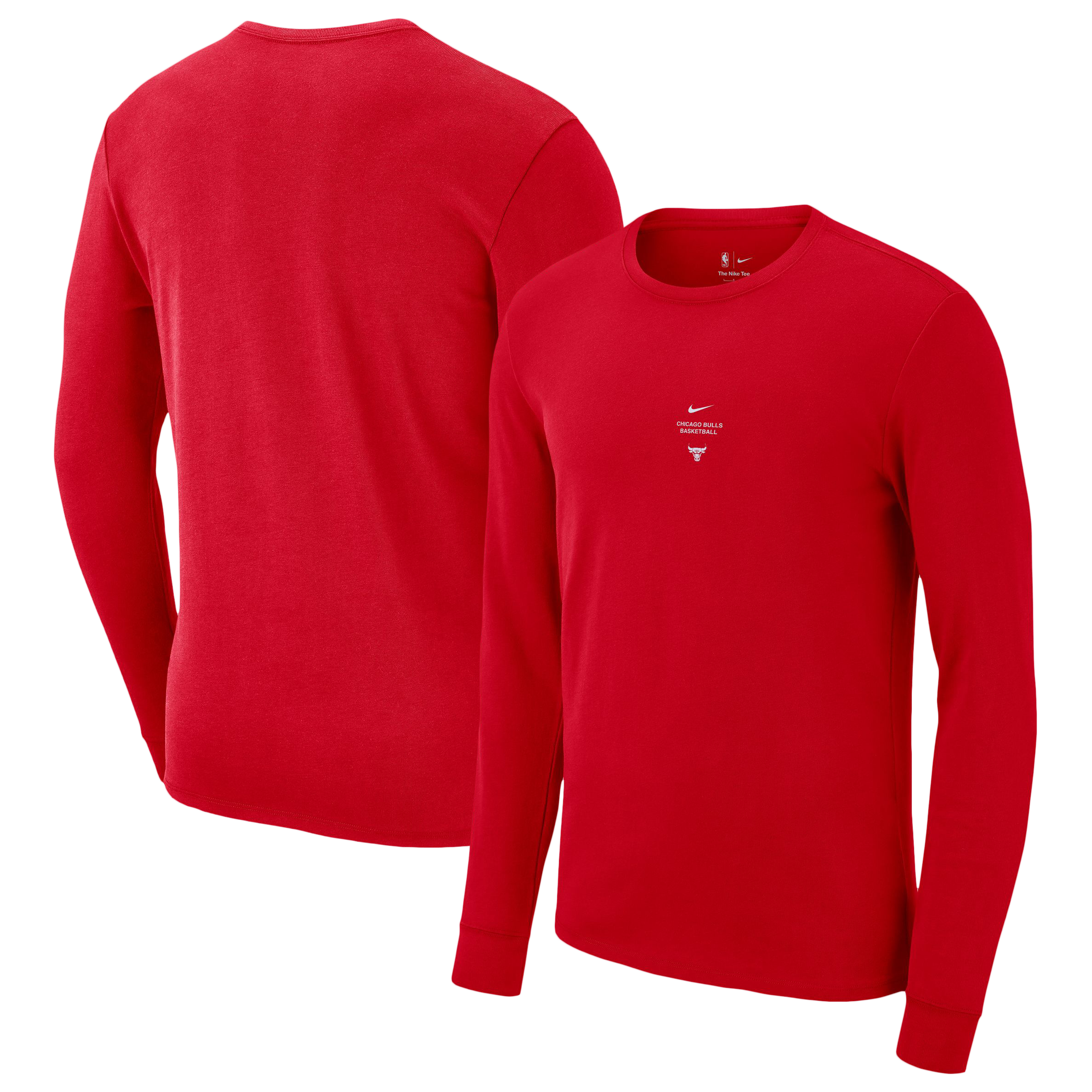 Men’s Nike Red Chicago Bulls 2026 Standard Issue Practice Long Sleeve T-Shirt Men’s Nike Red Chicago Bulls 2026 Standard Issue Practice Long Sleeve T-Shirt
