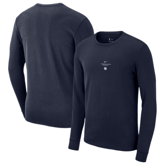 Men's Nike Navy Washington Wizards 2026 Standard Issue Practice Long Sleeve T-Shirt