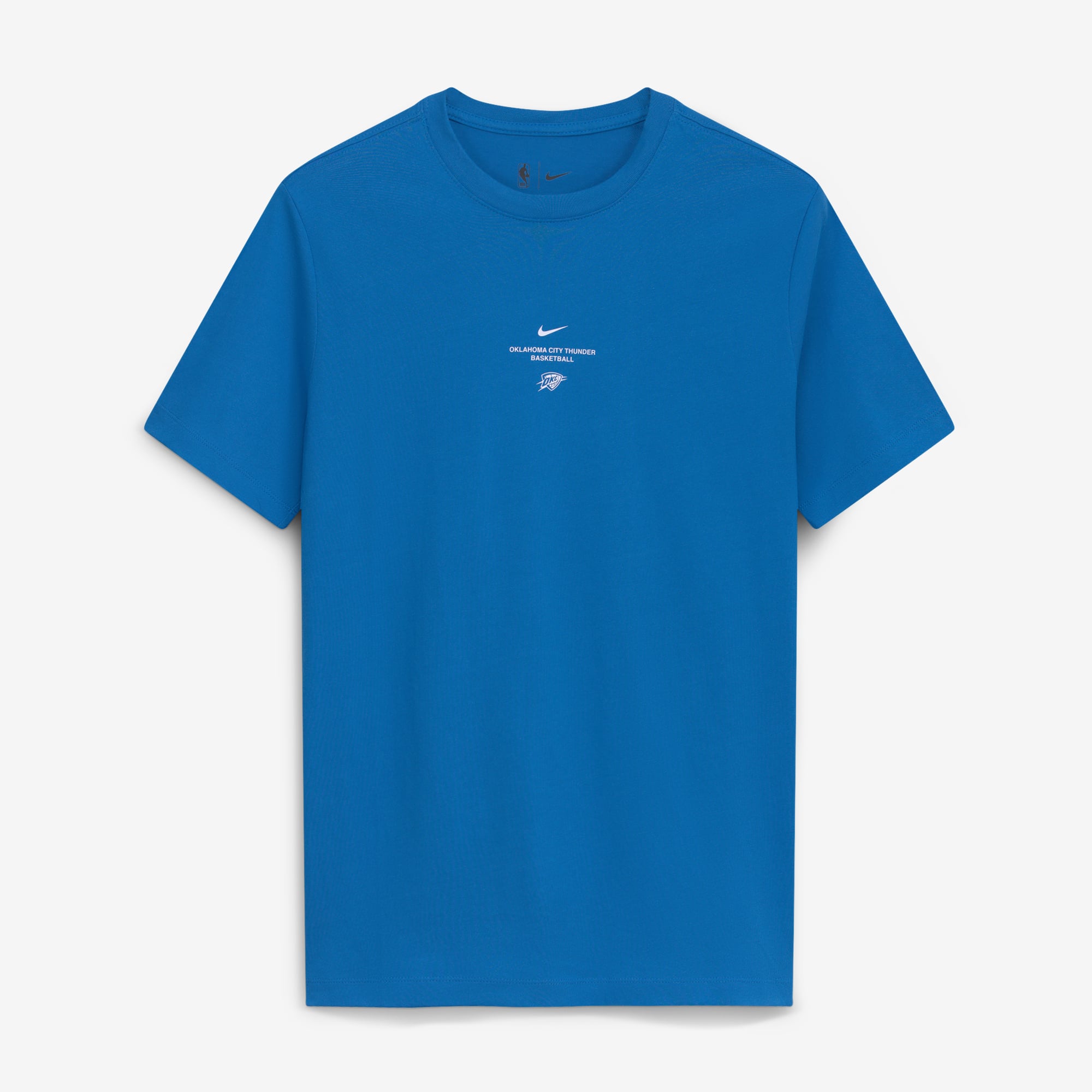 Men's Nike Blue Oklahoma City Thunder 2026/27 Standard Issue Practice T-Shirt