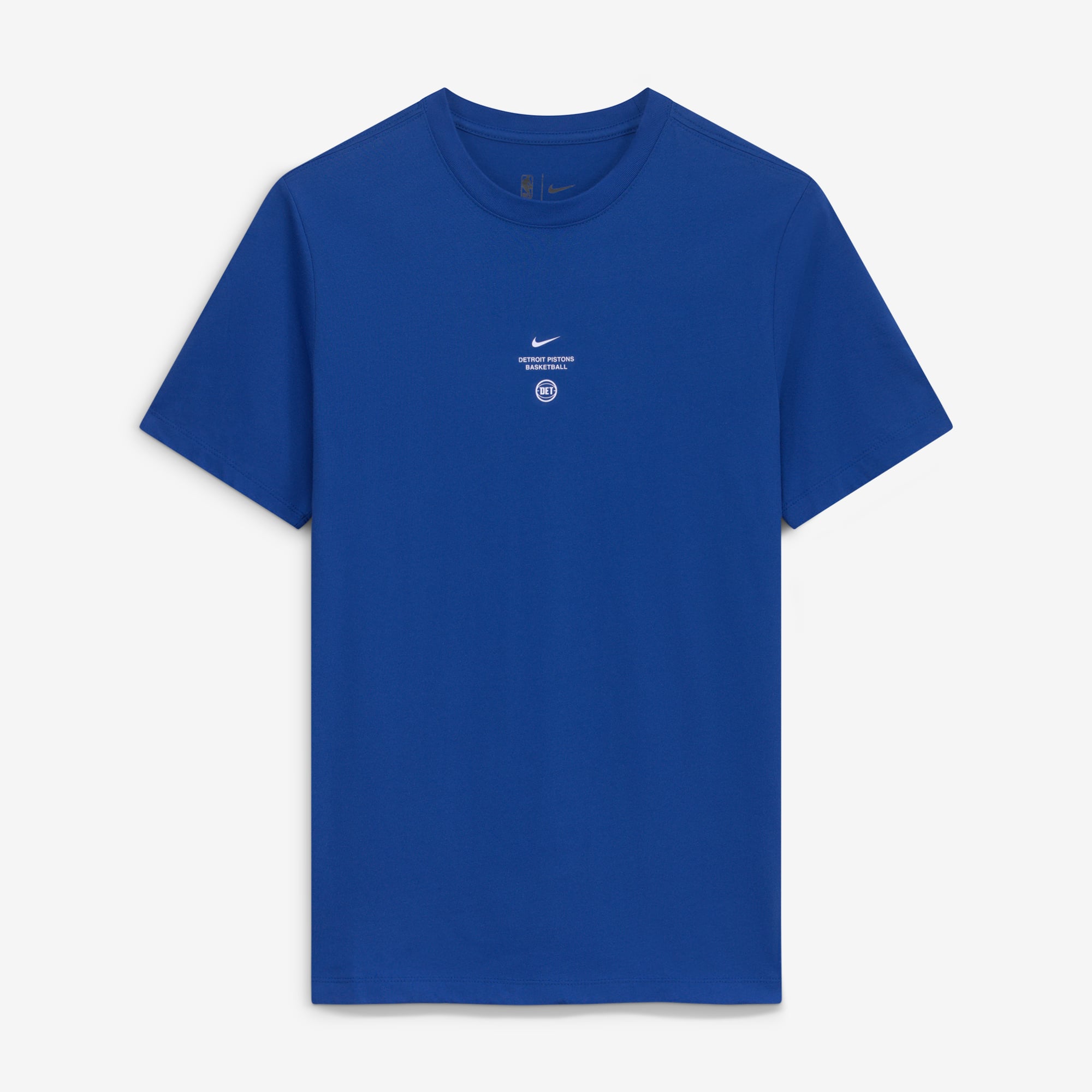 Men's Nike Blue Detroit Pistons 2026/27 Standard Issue Practice T-Shirt