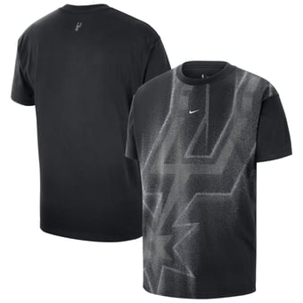 Men's Nike Black San Antonio Spurs 2026 Standard Issue Practice Icon T-Shirt