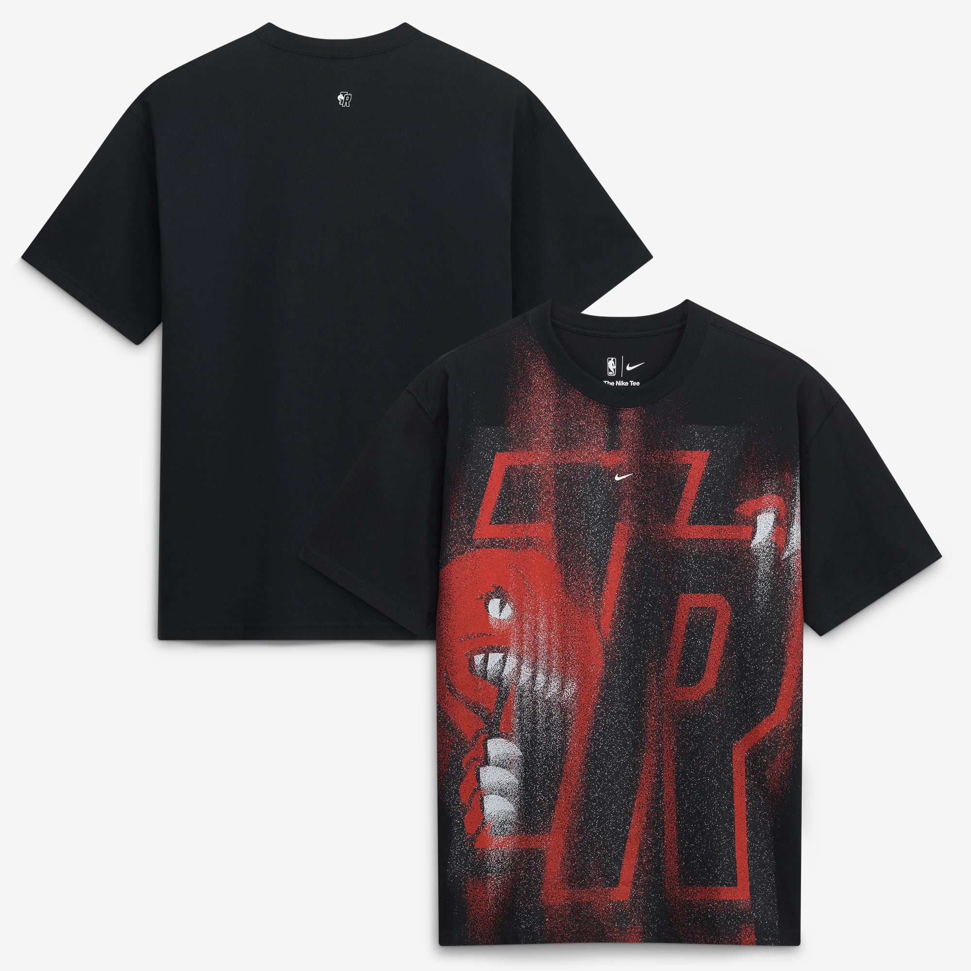 Camiseta Nike negra de los Toronto Raptors 2026/27 para hombre, modelo Standard Issue Practice Icon.