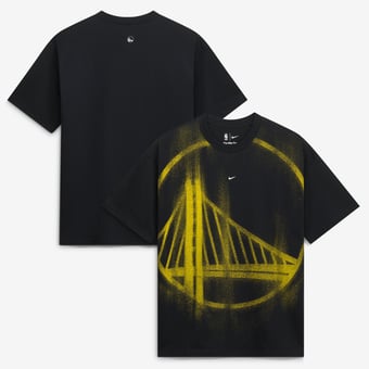 Men's Nike Black Golden State Warriors 2026/27 Standard Issue Practice Icon T-Shirt