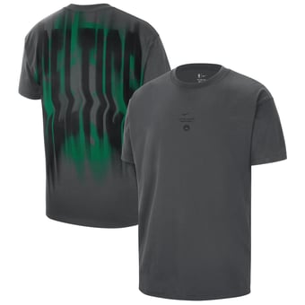 Men's Nike Charcoal Boston Celtics 2026 Standard Issue Pre-Game Max 90 T-Shirt