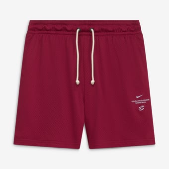 Men's Nike Wine Cleveland Cavaliers 2026 Standard Issue Practice Mesh Shorts