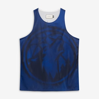Men's Nike Blue/White Minnesota Timberwolves 2026 Standard Issue Practice Icon Mesh Reversible Jersey