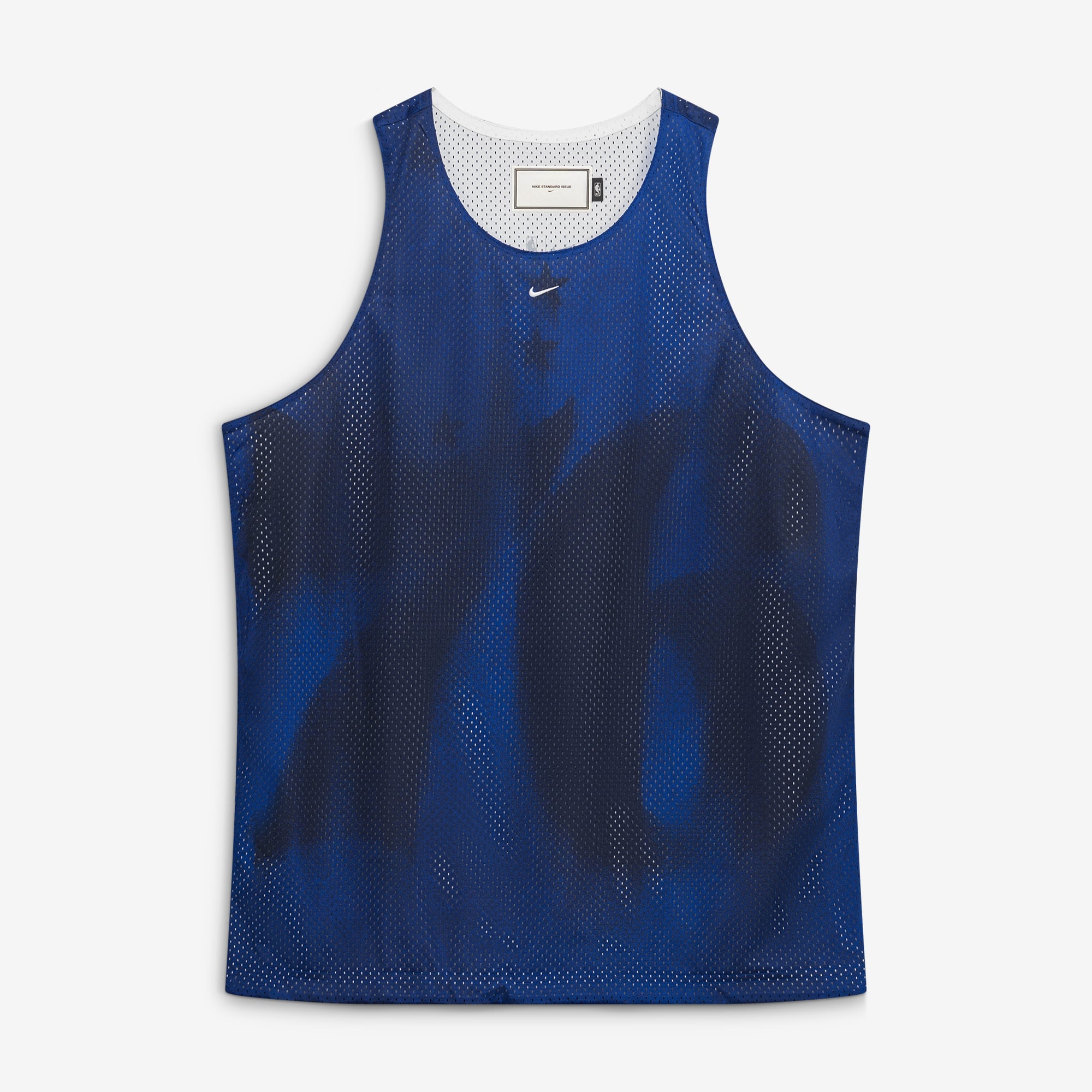 Nike Men's Royal/White Philadelphia 76ers 2026 Standard Issue Practice Icon Mesh Reversible Jersey - Royal, White