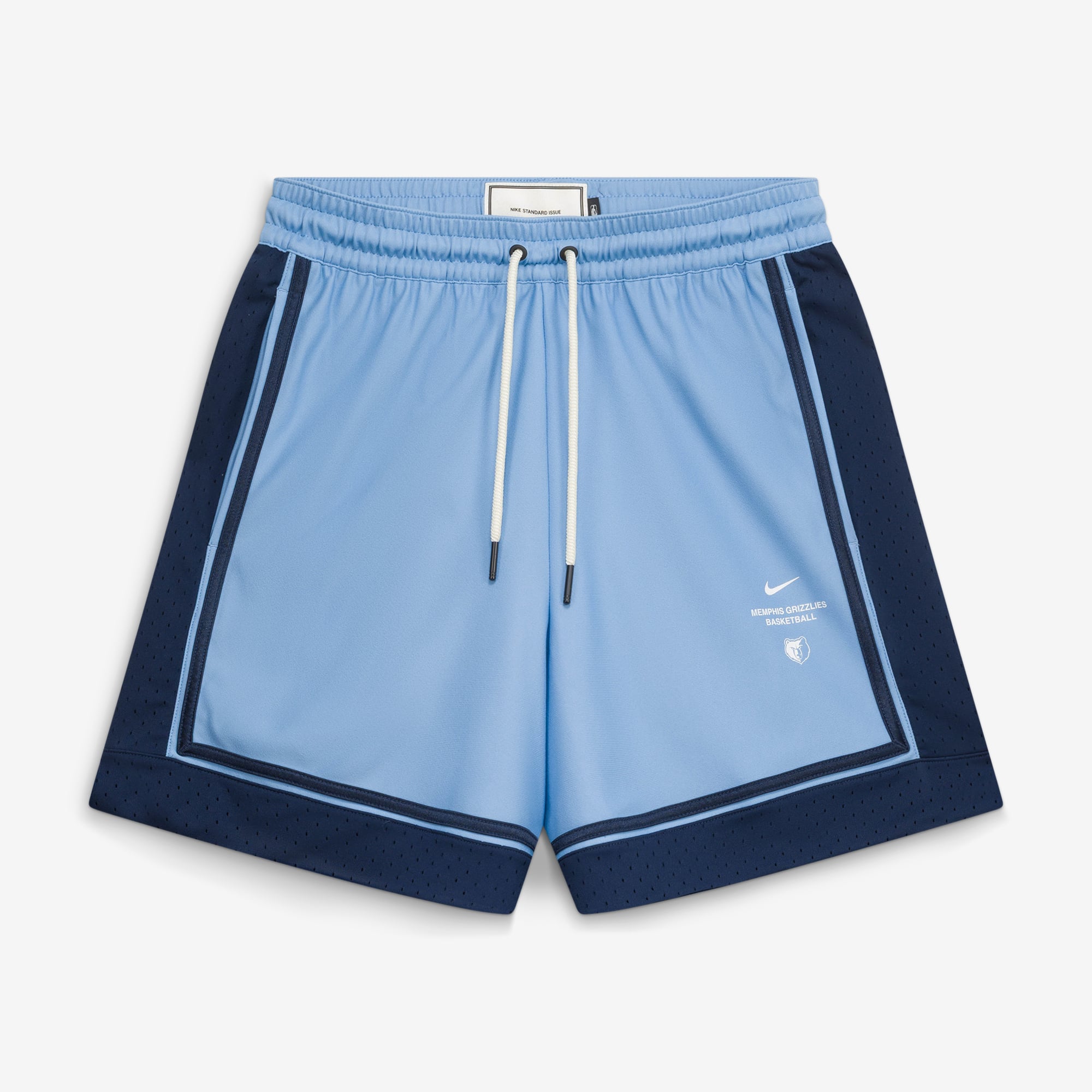 Men's Nike Light Blue Memphis Grizzlies 2026/27 Standard Issue Pre-Game Pro Shorts