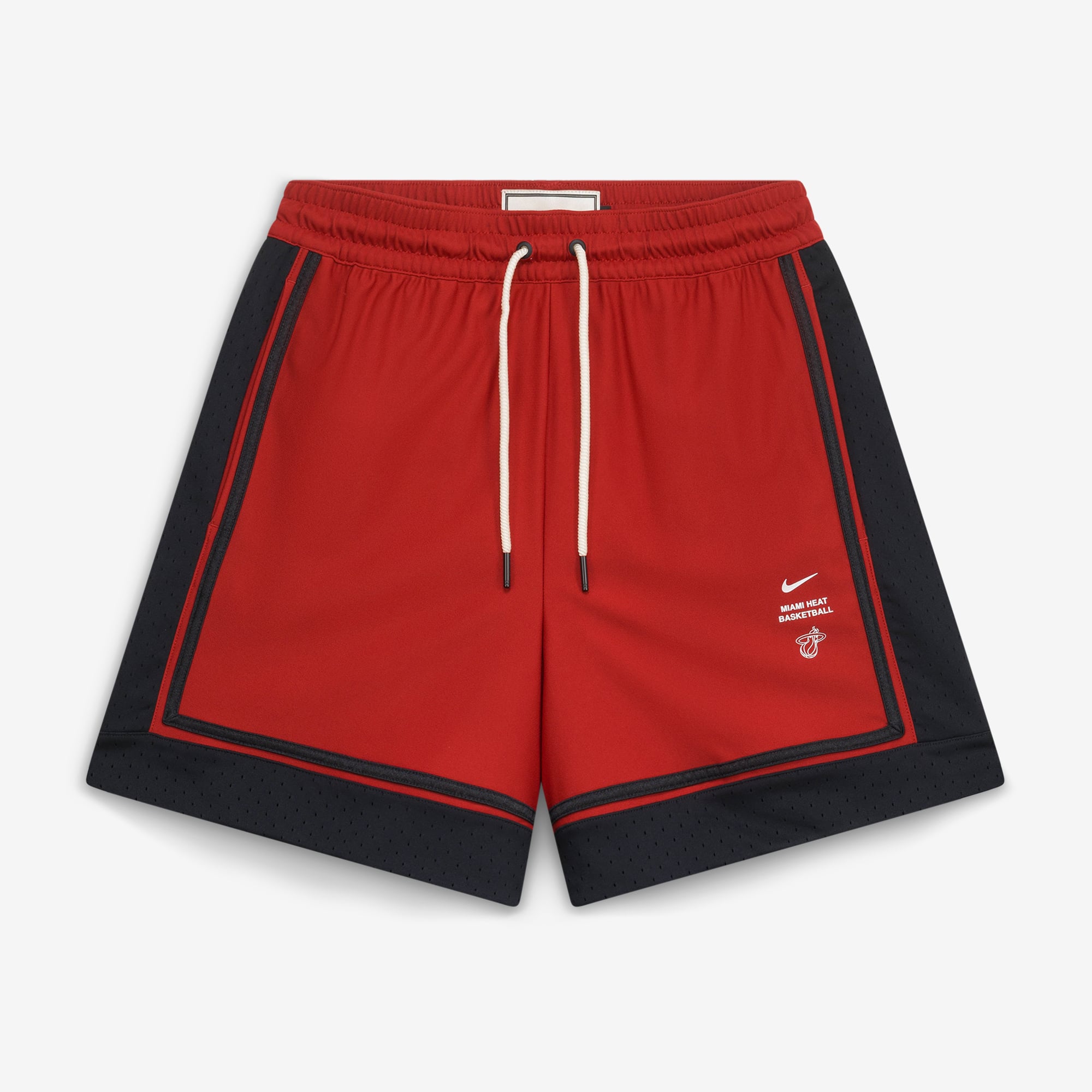 Nike Men's Red Miami Heat 2026 Standard Issue Pre-Game Pro Shorts - Red, Black