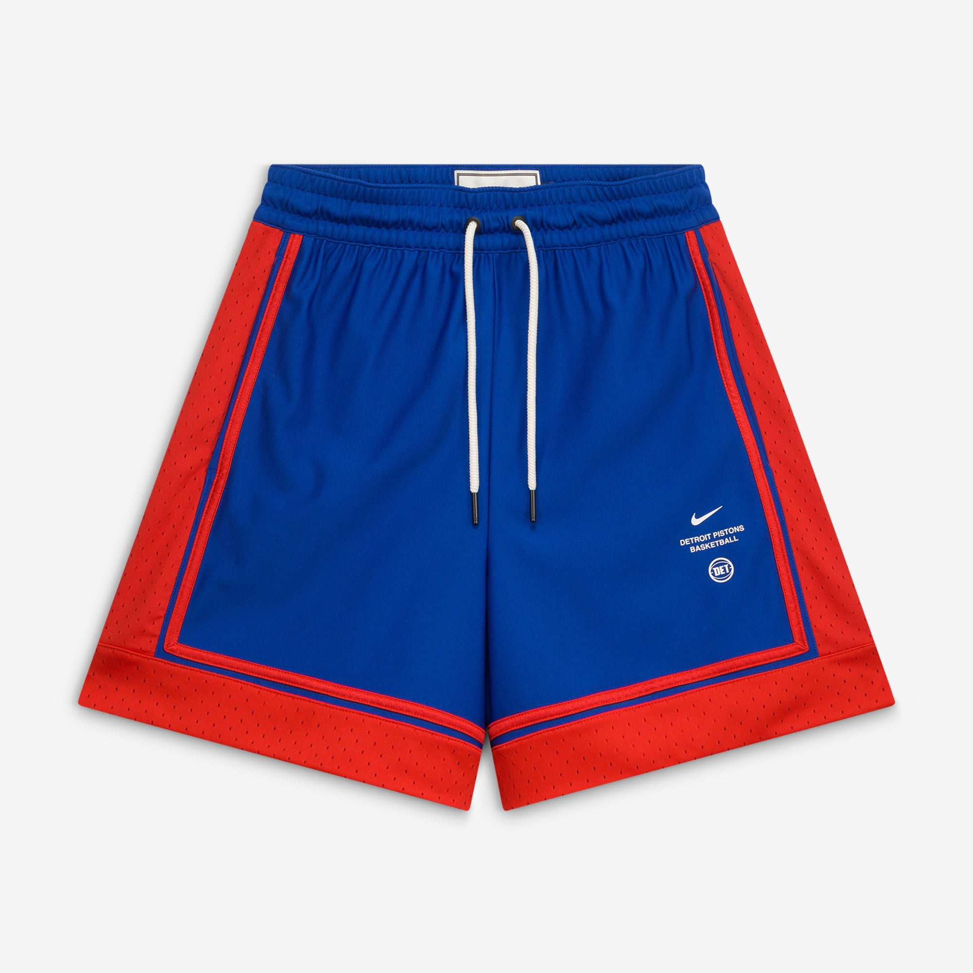 Men's Nike Blue Detroit Pistons 2026/27 Standard Issue Pre-Game Pro Shorts