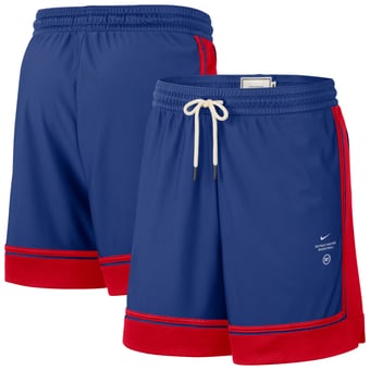 Men's Nike Blue Detroit Pistons 2026 Standard Issue Pre-Game Pro Shorts