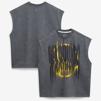 Men's Nike Charcoal Golden State Warriors 2026/27 Standard Issue Pre-Game Sleeveless Top