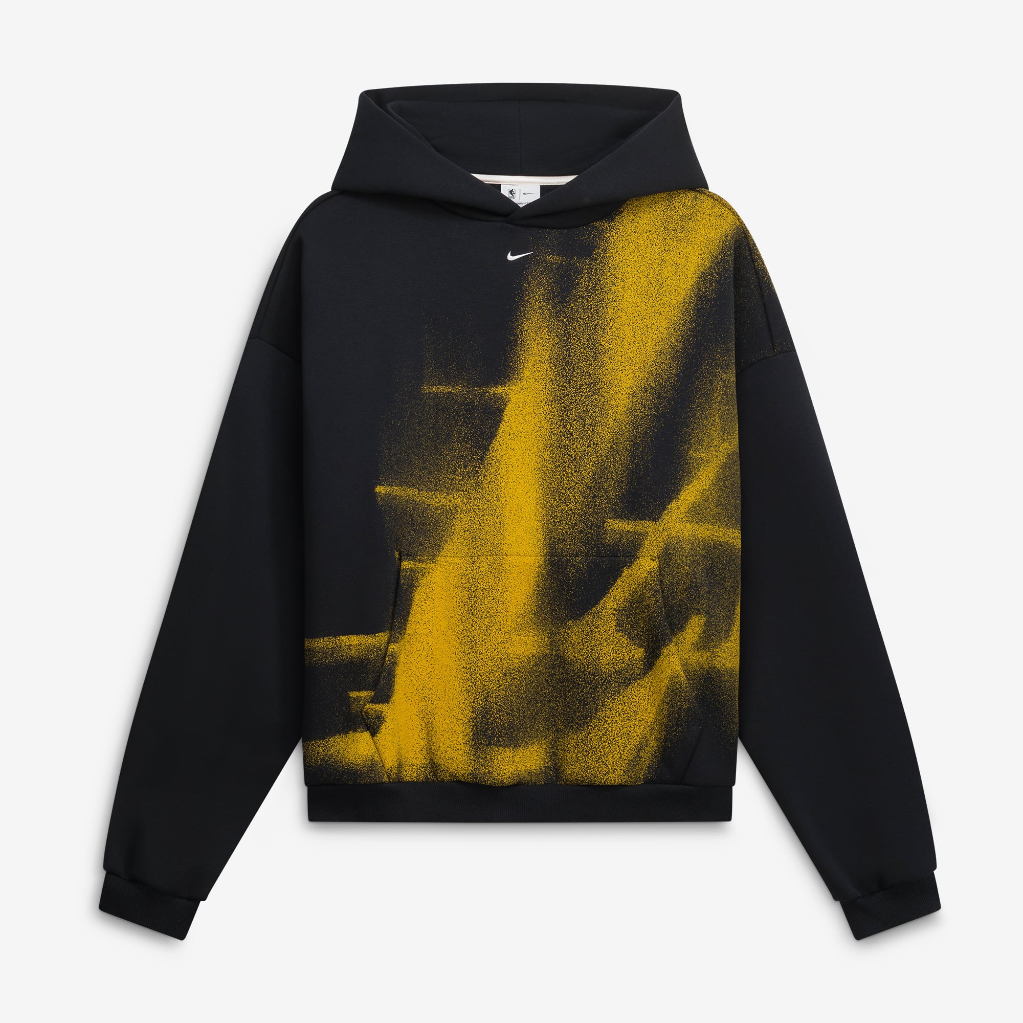 Men's Nike Black Los Angeles Lakers 2026/27 Standard Issue Practice Icon Fleece Pullover Hoodie