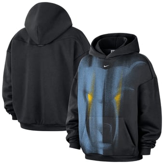 Men's Nike Black Memphis Grizzlies 2026 Standard Issue Practice Icon Fleece Pullover Hoodie