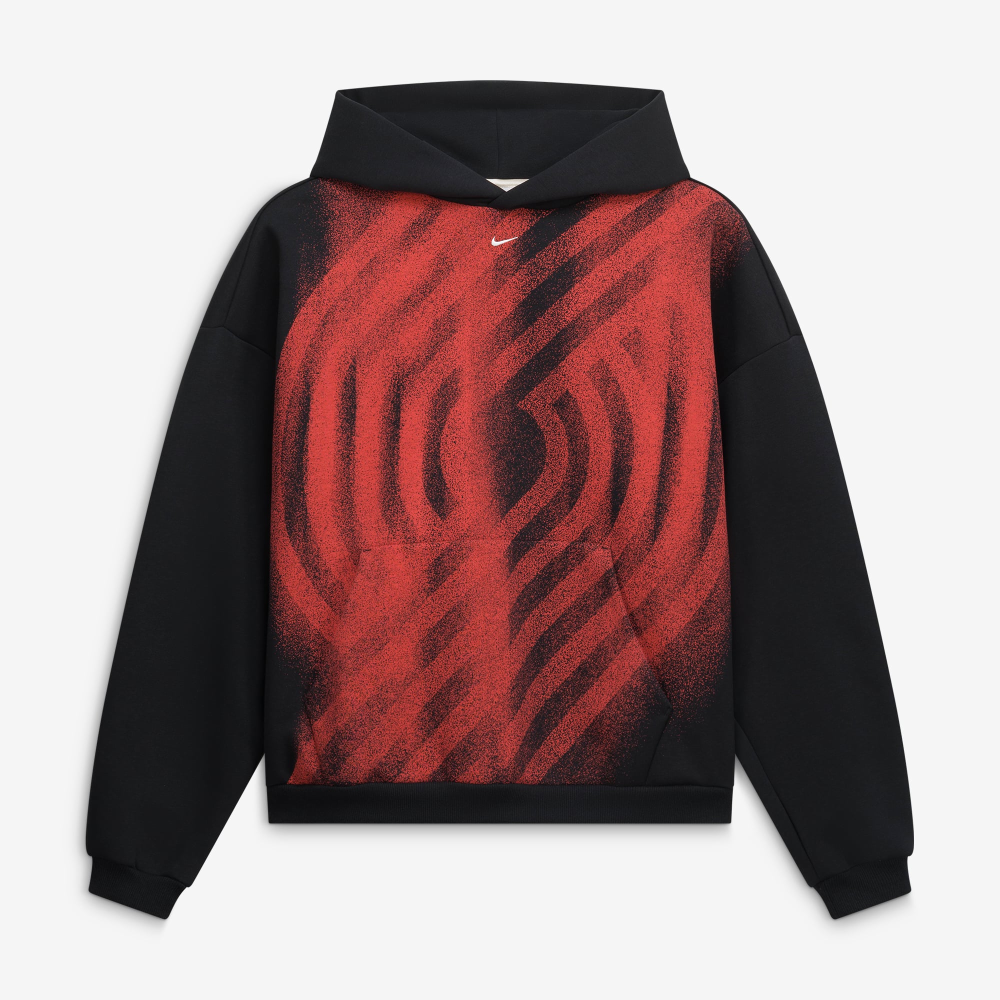 Men's Nike Black Portland Trail Blazers 2026/27 Standard Issue Practice Icon Fleece Pullover Hoodie