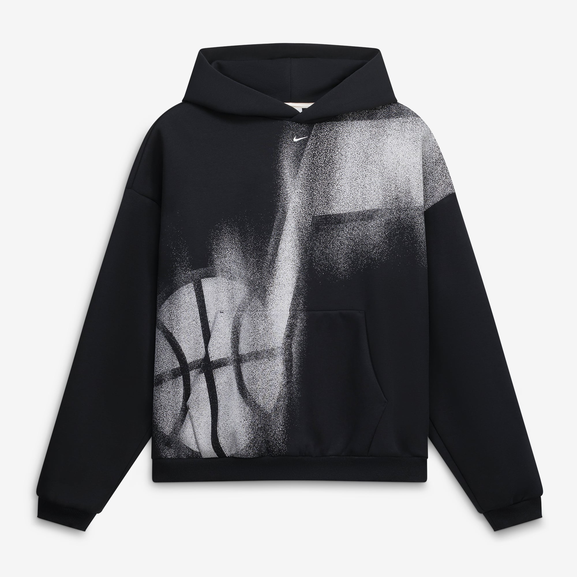 Men's Nike Black Utah Jazz 2026/27 Standard Issue Practice Icon Fleece Pullover Hoodie