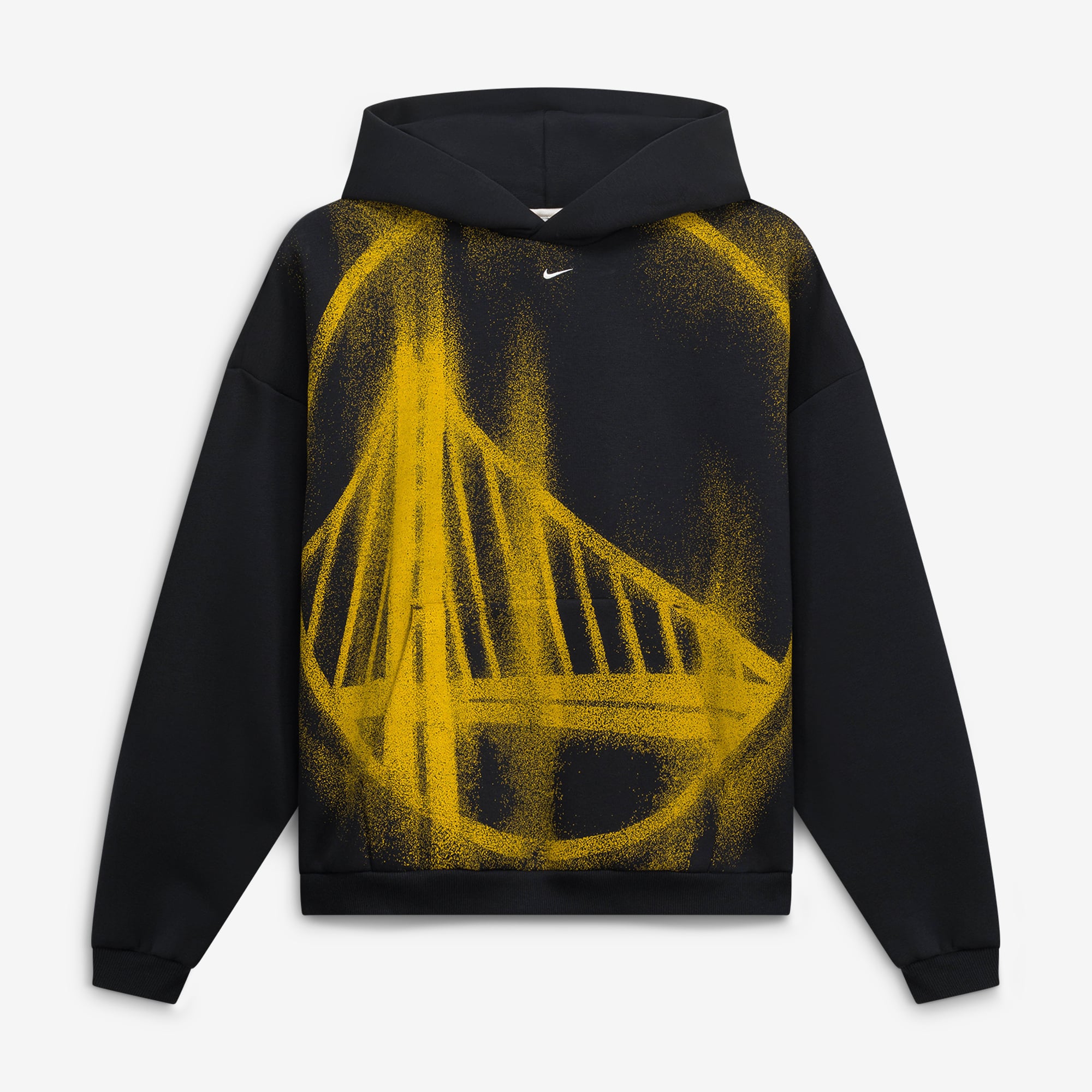 Men's Nike Black Golden State Warriors 2026/27 Standard Issue Practice Icon Fleece Pullover Hoodie