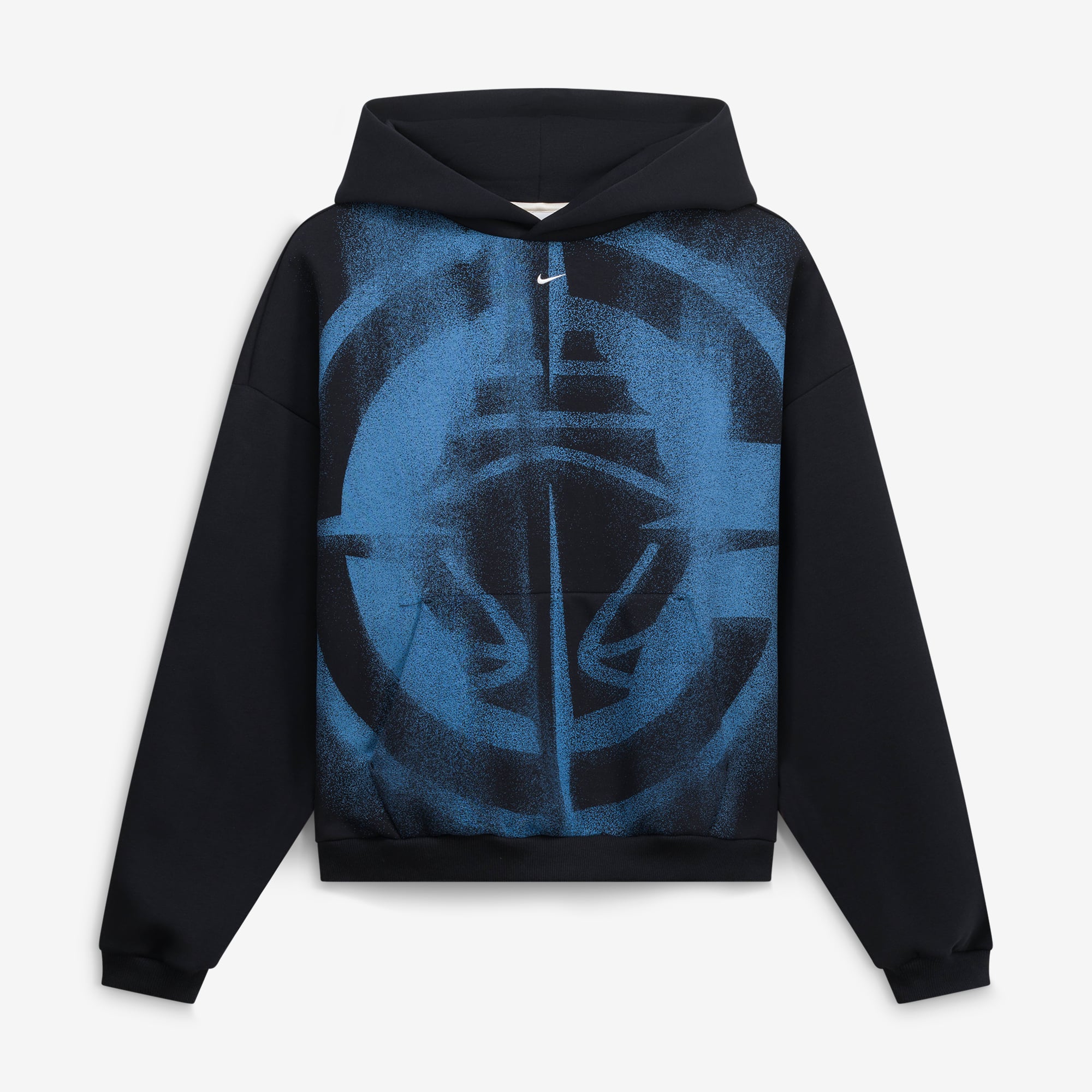 Men's Nike Black LA Clippers 2026/27 Standard Issue Practice Icon Fleece Pullover Hoodie