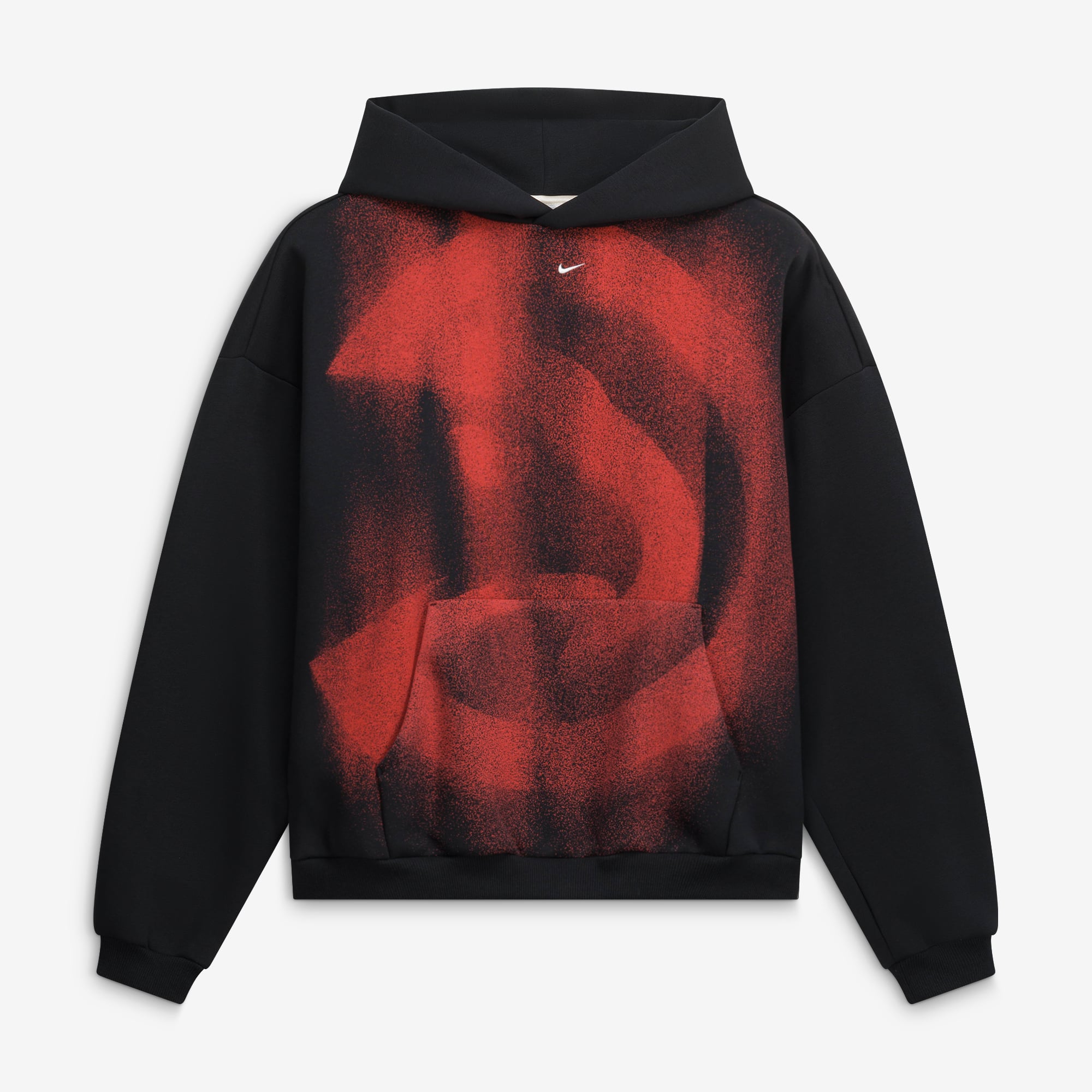 Men's Nike Black Atlanta Hawks 2026/27 Standard Issue Practice Icon Fleece Pullover Hoodie