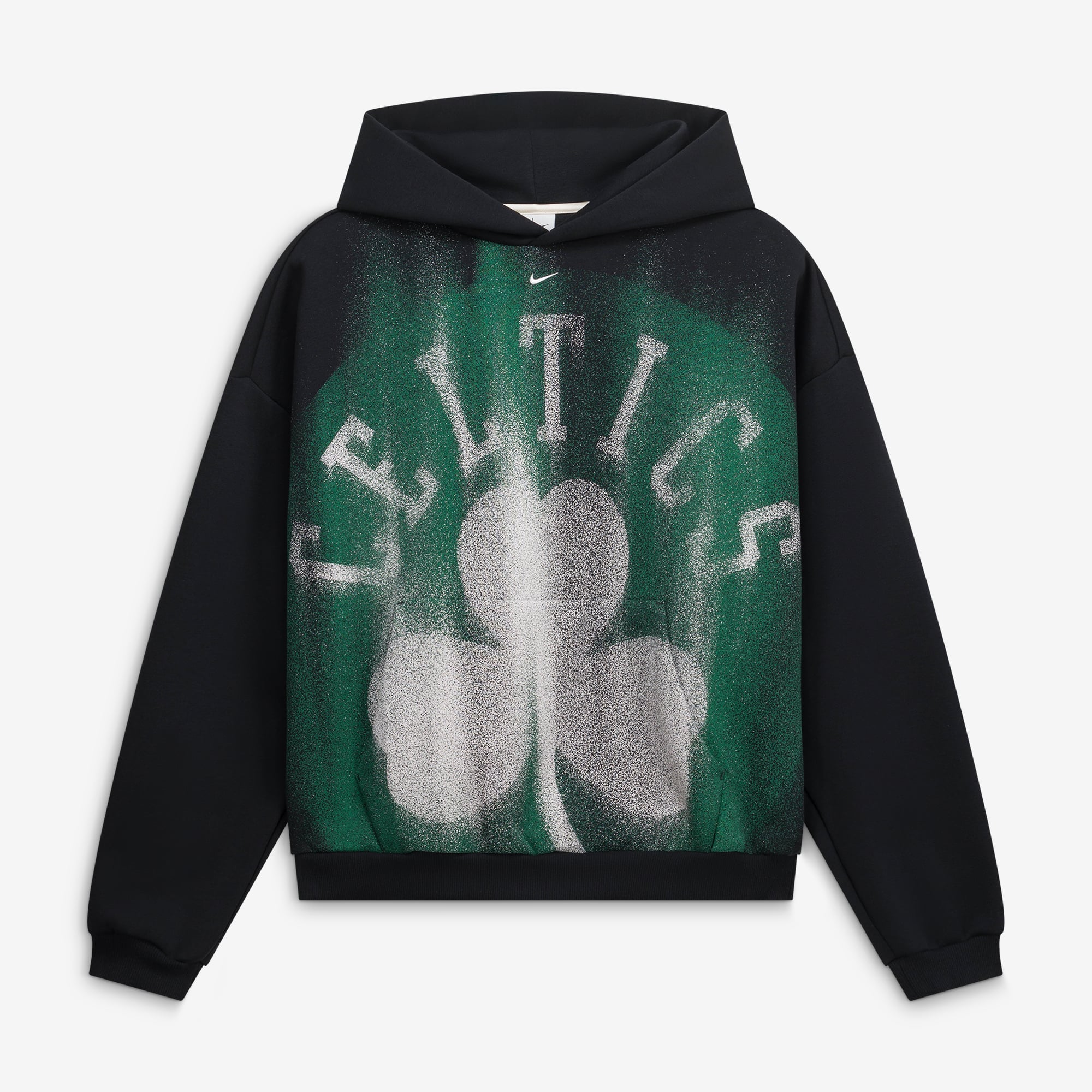 Men's Nike Black Boston Celtics 2026/27 Standard Issue Practice Icon Fleece Pullover Hoodie