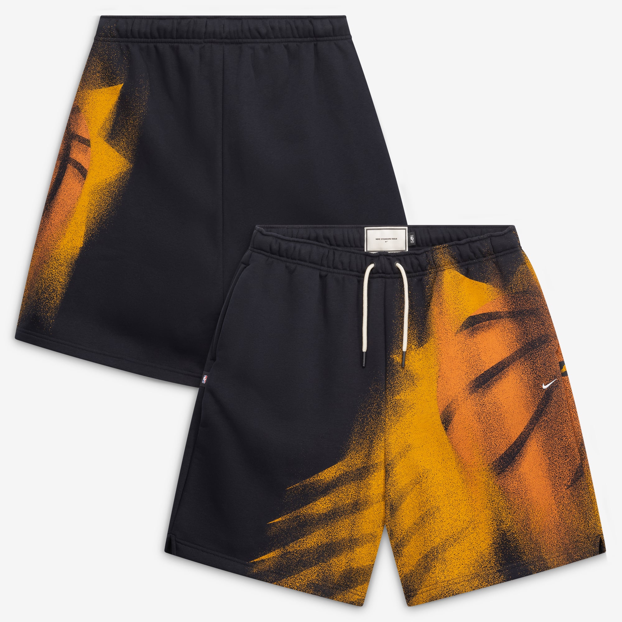 Men's Nike Black Phoenix Suns 2026/27 Standard Issue Practice Icon 7" Fleece Shorts