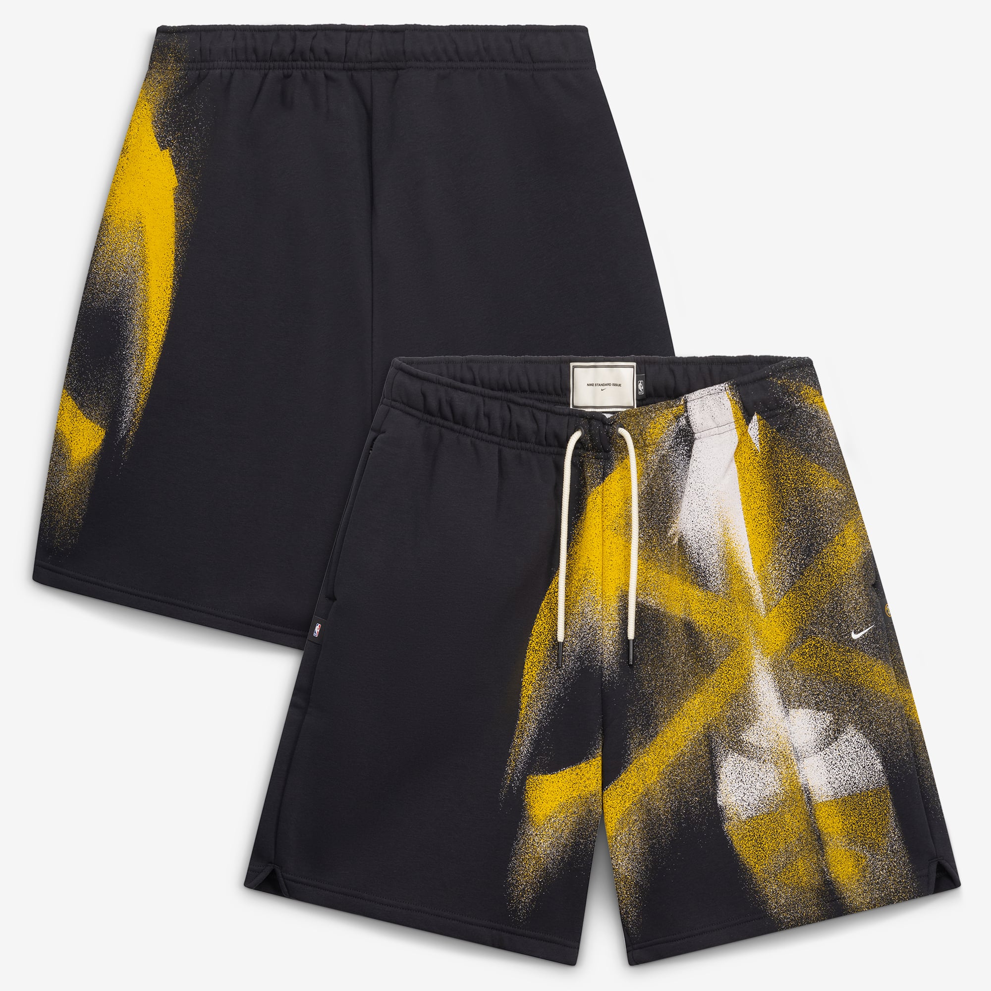 Men's Nike Black Denver Nuggets 2026/27 Standard Issue Practice Icon 7" Fleece Shorts