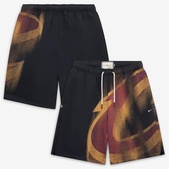 Men's Nike Black Cleveland Cavaliers 2026 Standard Issue Practice Icon Fleece Shorts