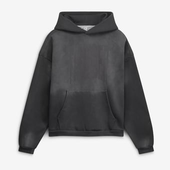 Men's Nike Charcoal Oklahoma City Thunder 2026/27 Standard Issue Travel Washed Fleece Pullover Hoodie