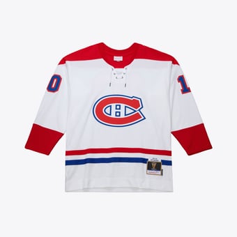 Men's Mitchell & Ness Guy Lafleur White Montreal Canadiens 1971 Power Play Jersey