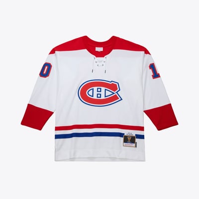 Men's Mitchell & Ness Guy Lafleur White Montreal Canadiens 1971 Power Play Jersey
