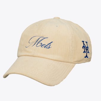 Unisex Mitchell & Ness Cream New York Mets Heritage Hues Strapback Hat
