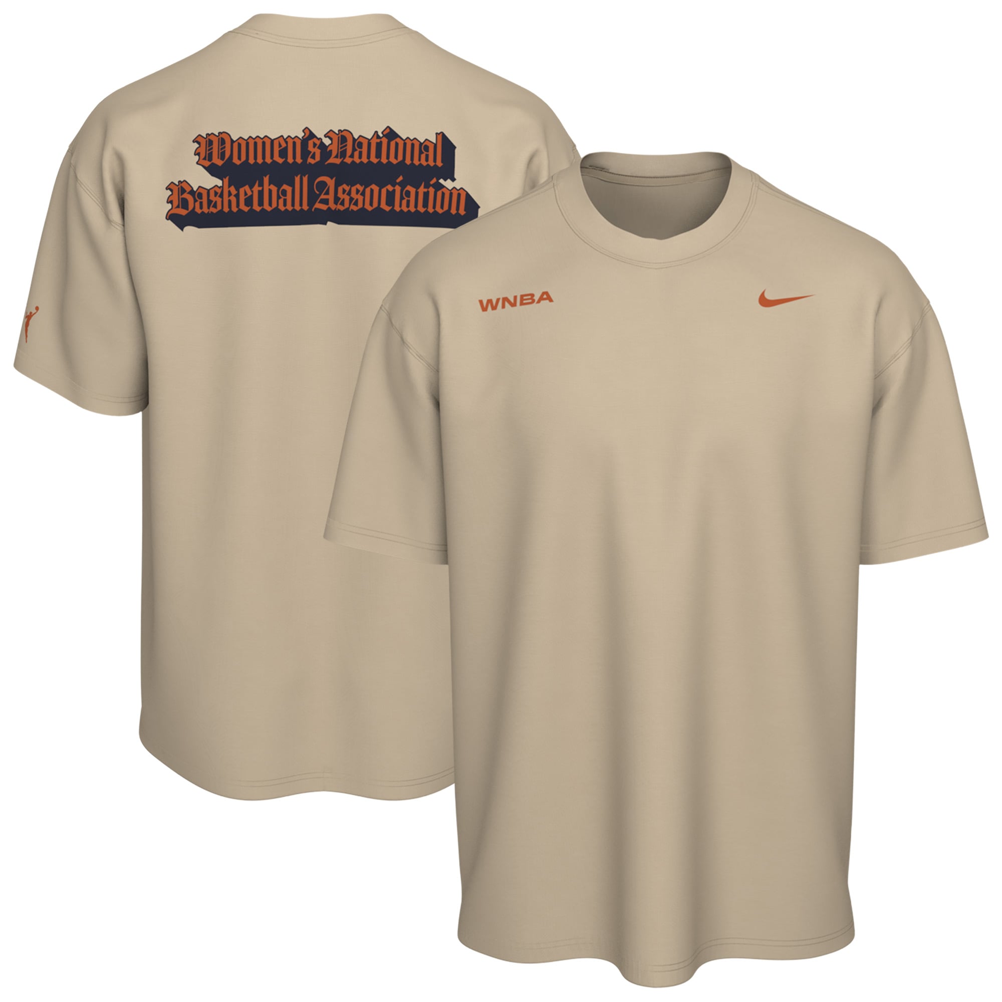 Women's Nike  Brown WNBA Gear Washed T-Shirt