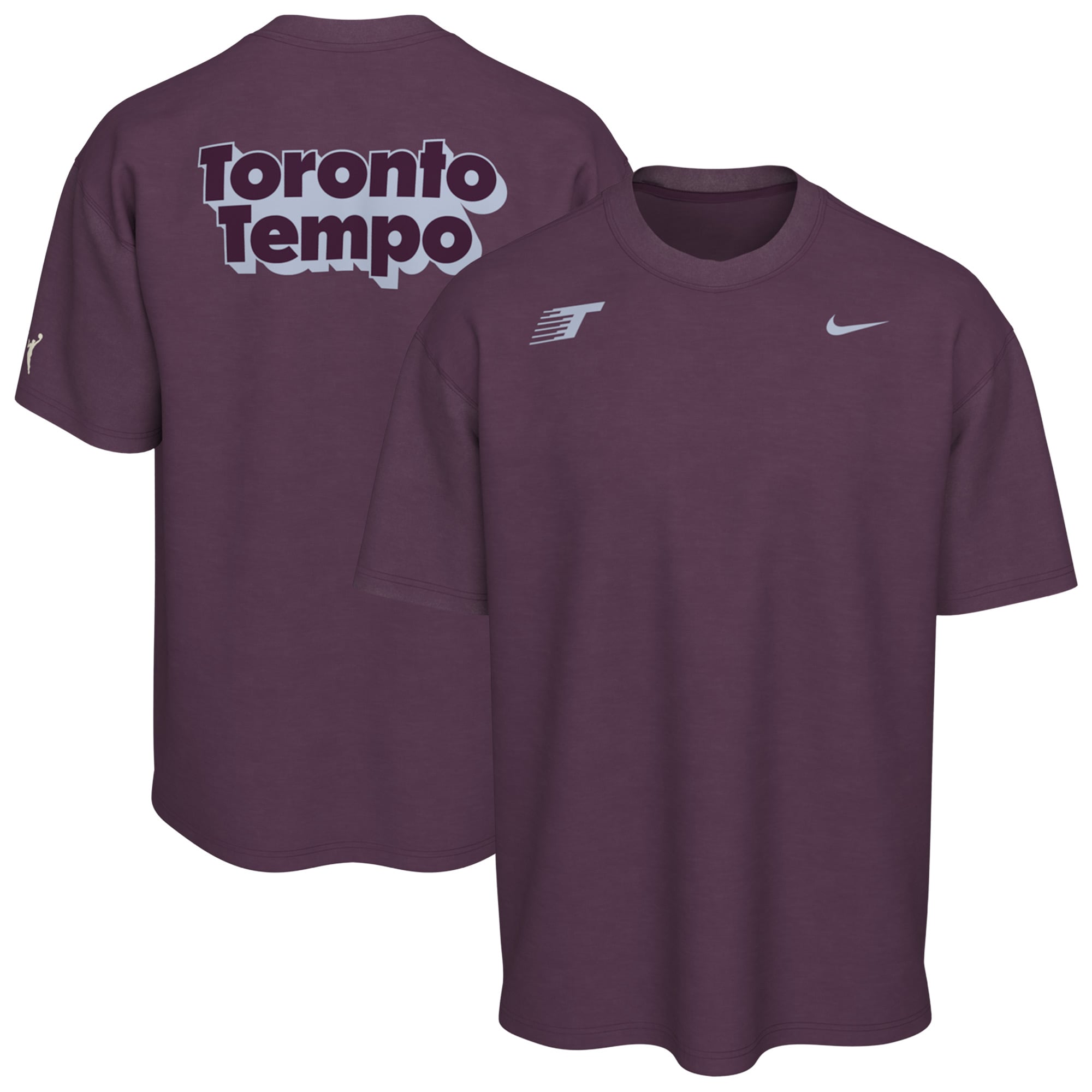 Women's Nike  Bordeaux Toronto Tempo Washed T-Shirt
