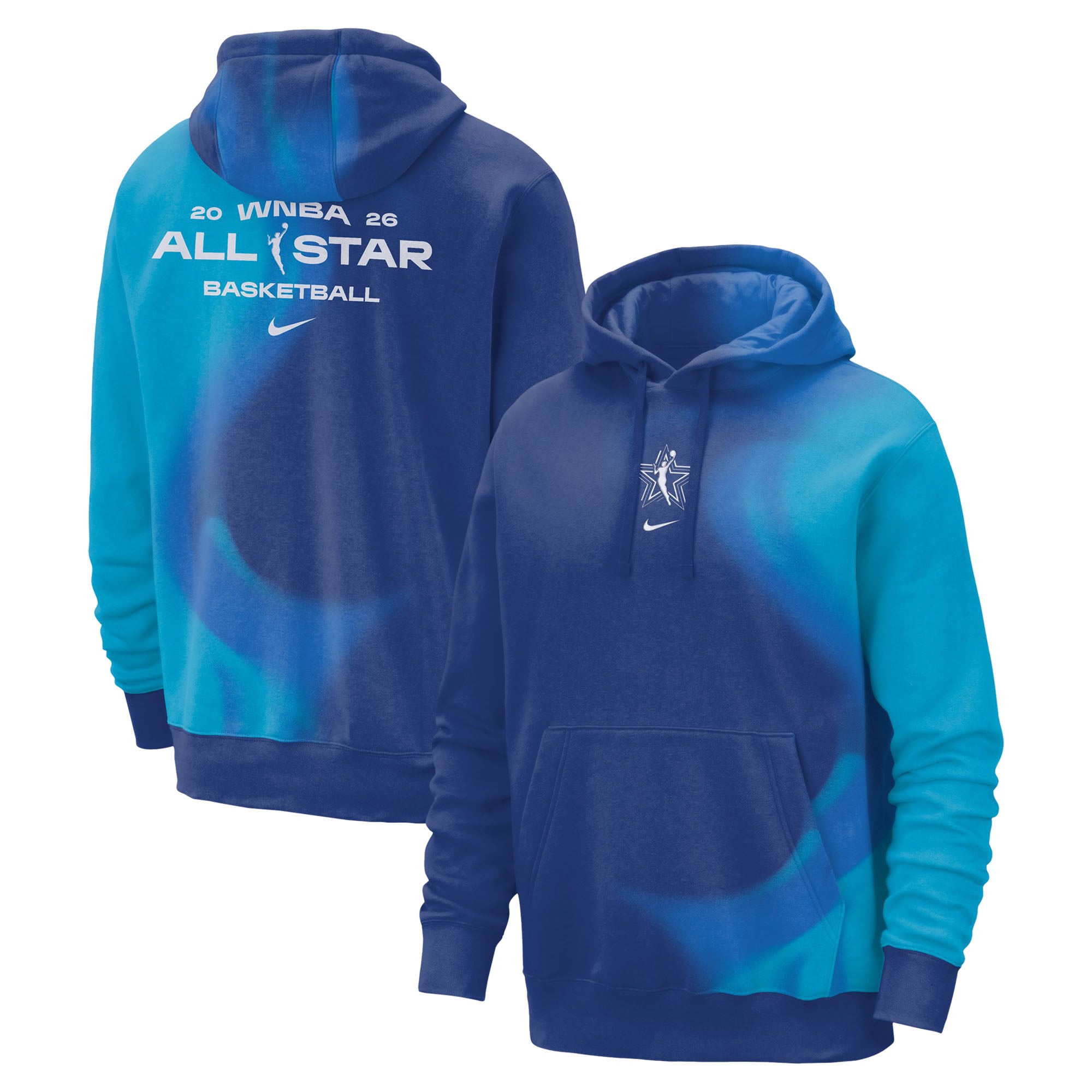 Unisex Nike Rush Blue 2026 WNBA All-Star Game Practice Wave Hoodie