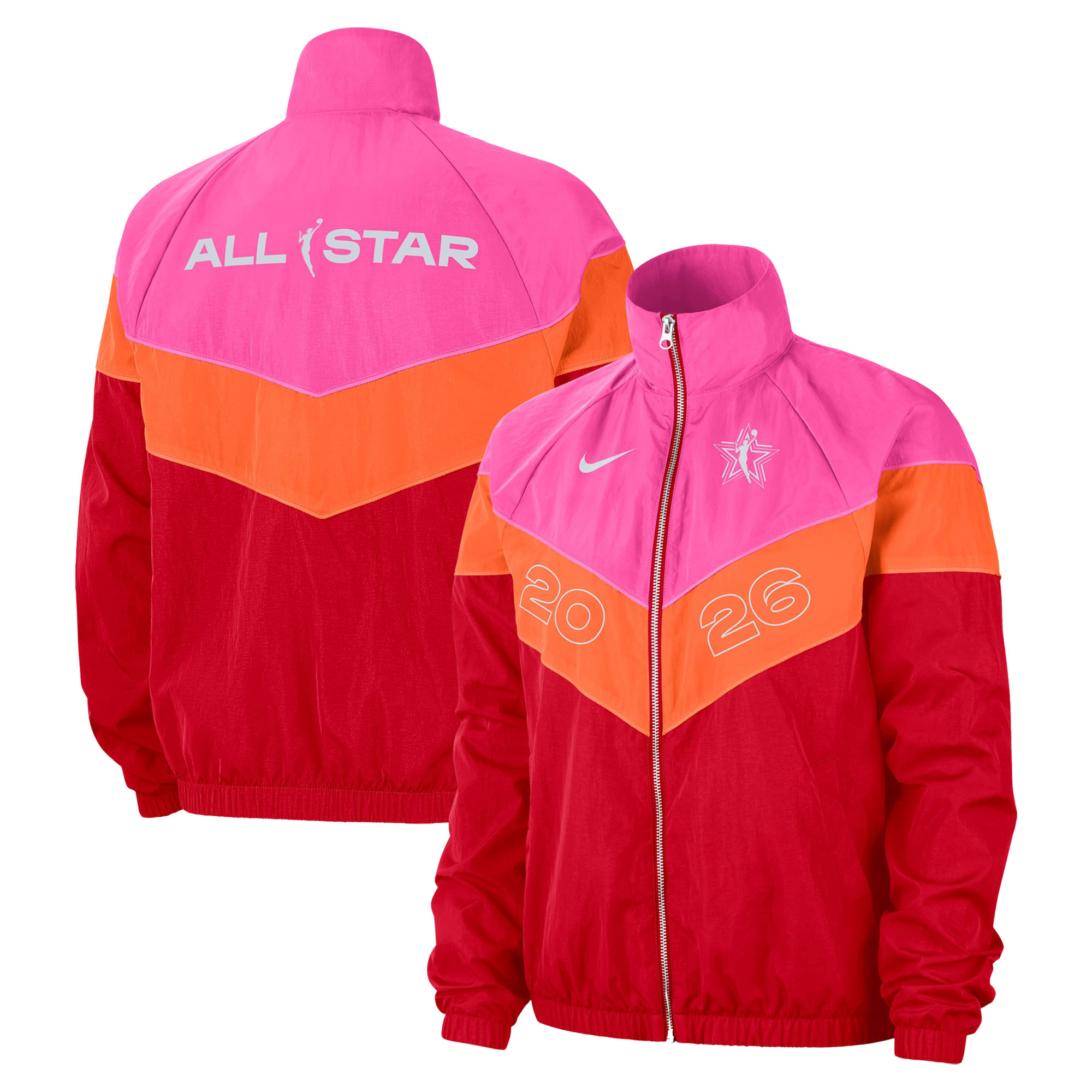 Women's Nike  Red 2026 WNBA All-Star Game Windrunner Full-Zip Jacket