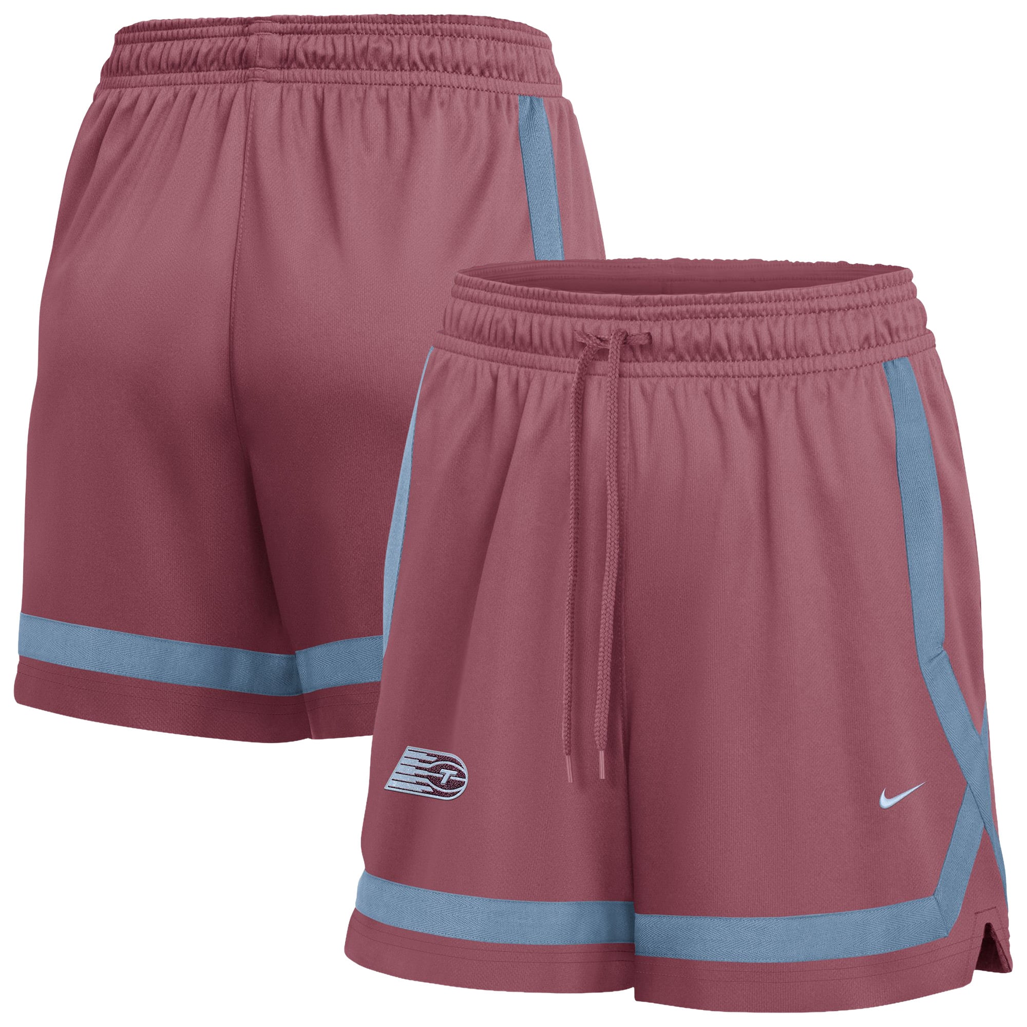 Women's Nike  Bordeaux Toronto Tempo Studio Fleece Shorts
