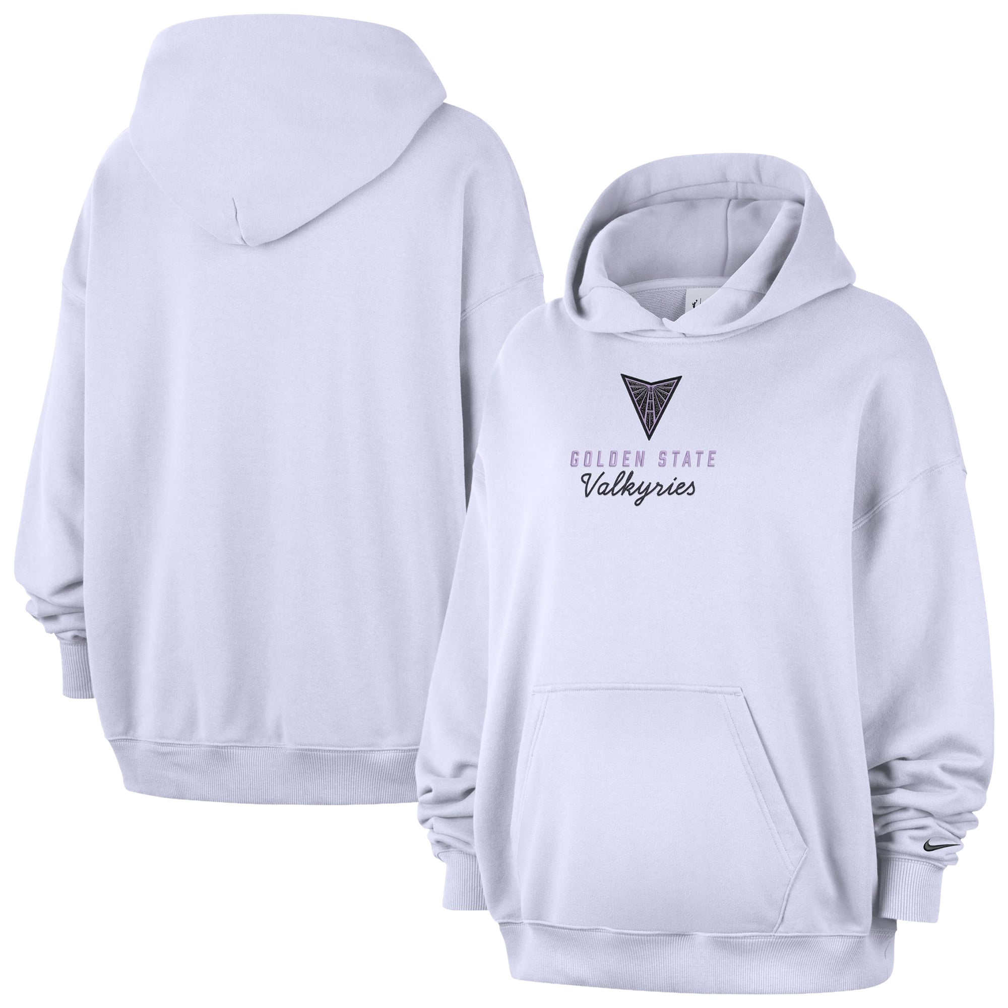 Women's Nike Violet Golden State Valkyries Studio Fleece Hoodie