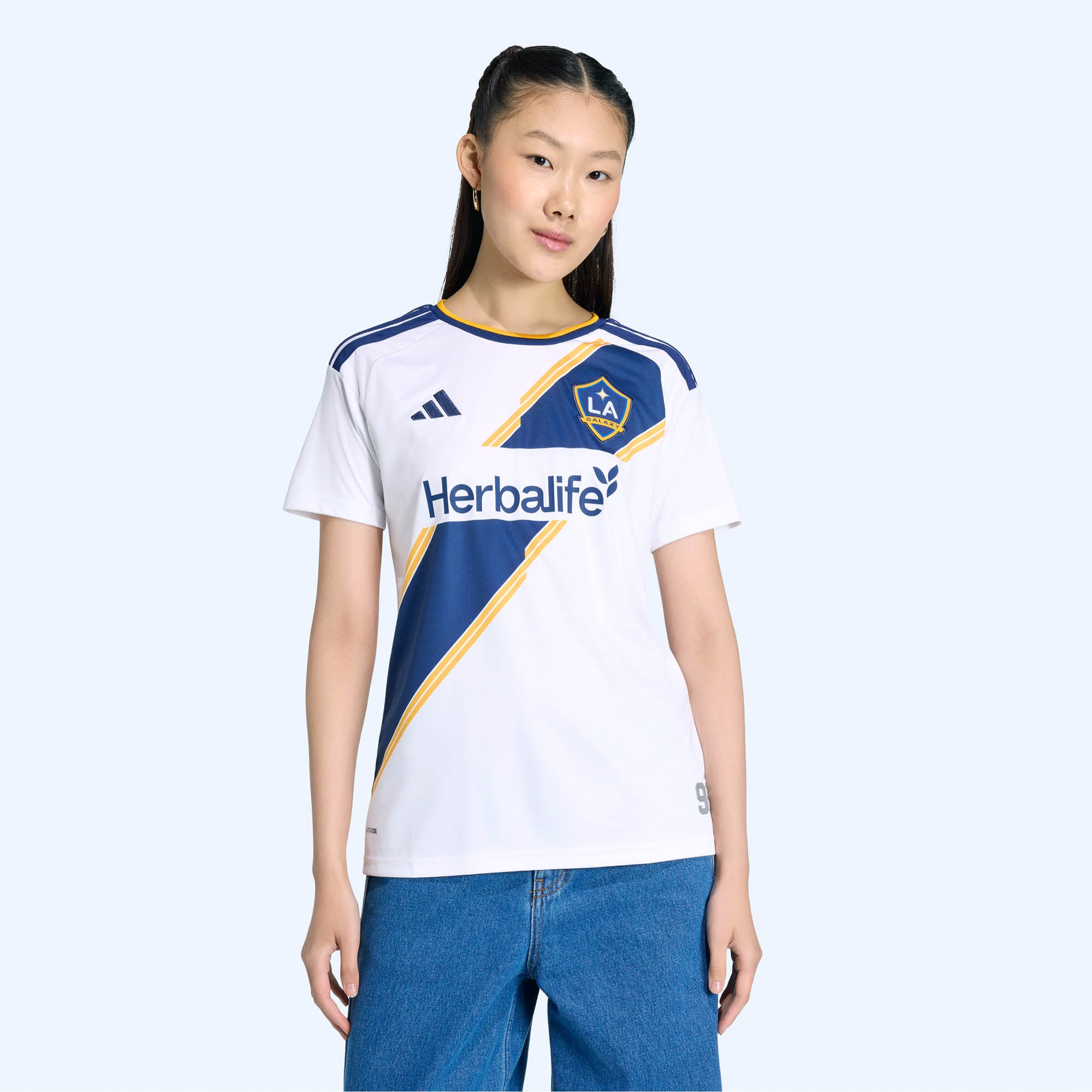 Women's adidas White LA Galaxy 2026 The VeloCITY Kit Replica Jersey
