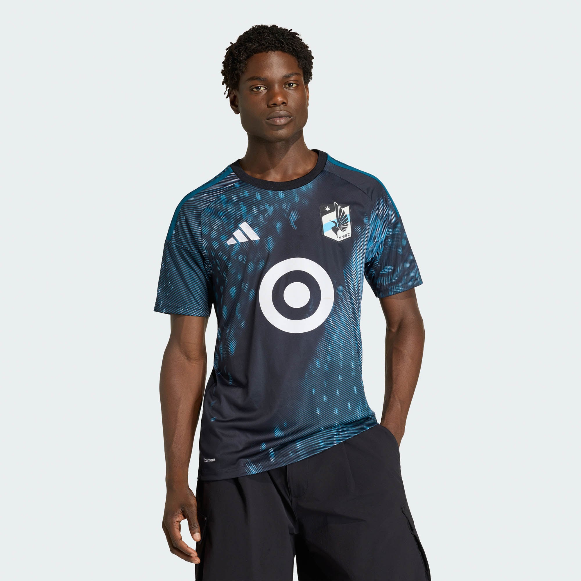 Men's adidas Black Minnesota United FC 2026 The Decade Kit Replica Jersey