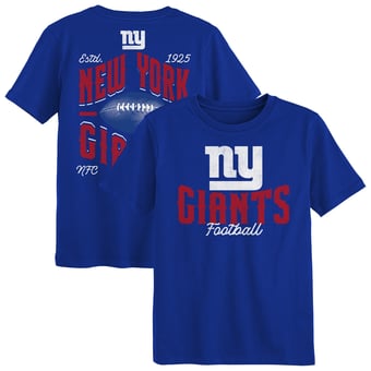 Preschool Outerstuff  Royal New York Giants Top Pick T-Shirt
