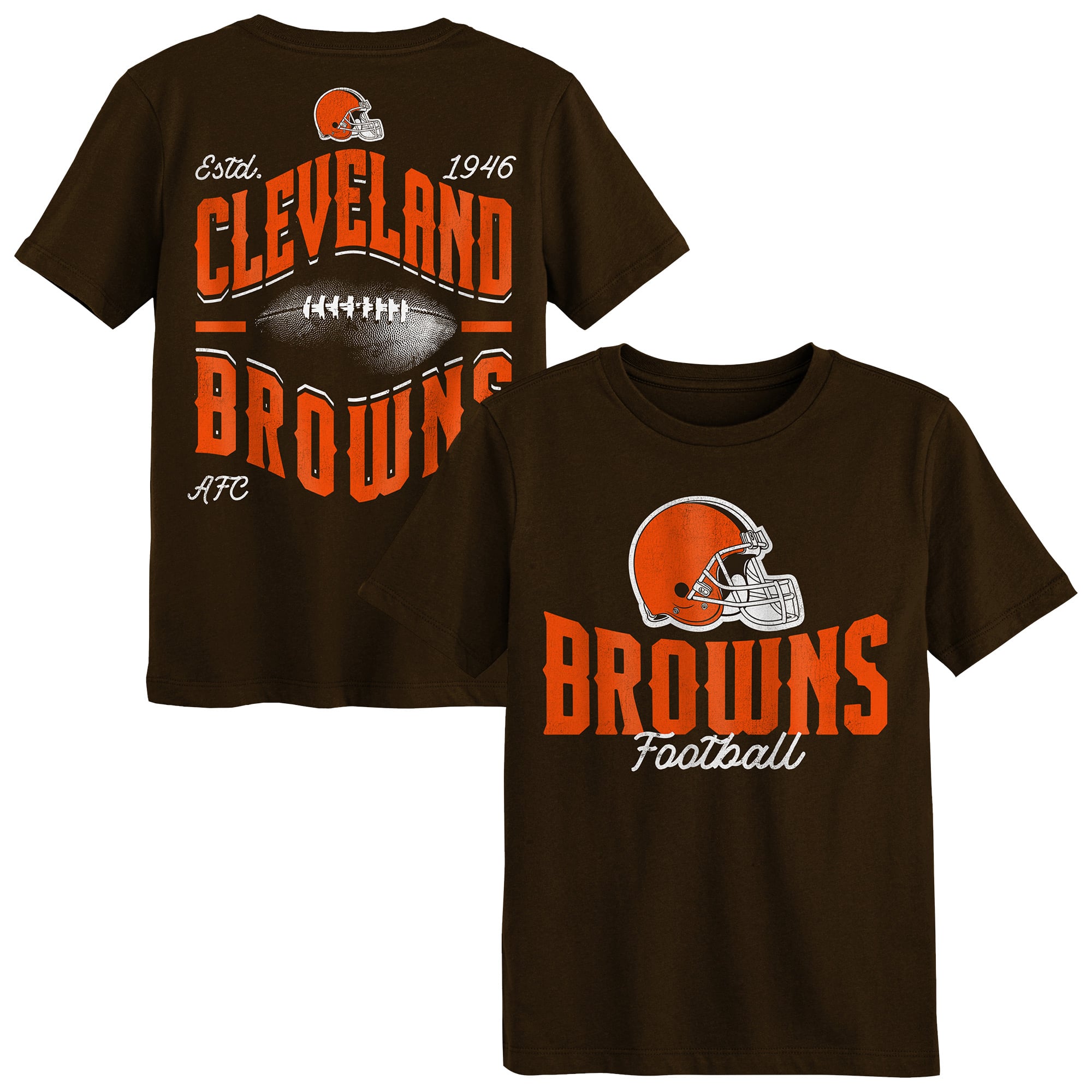 Toddler Outerstuff  Brown Cleveland Browns Top Pick T-Shirt