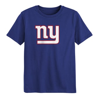 Preschool Outerstuff  Royal New York Giants Primary Logo T-Shirt