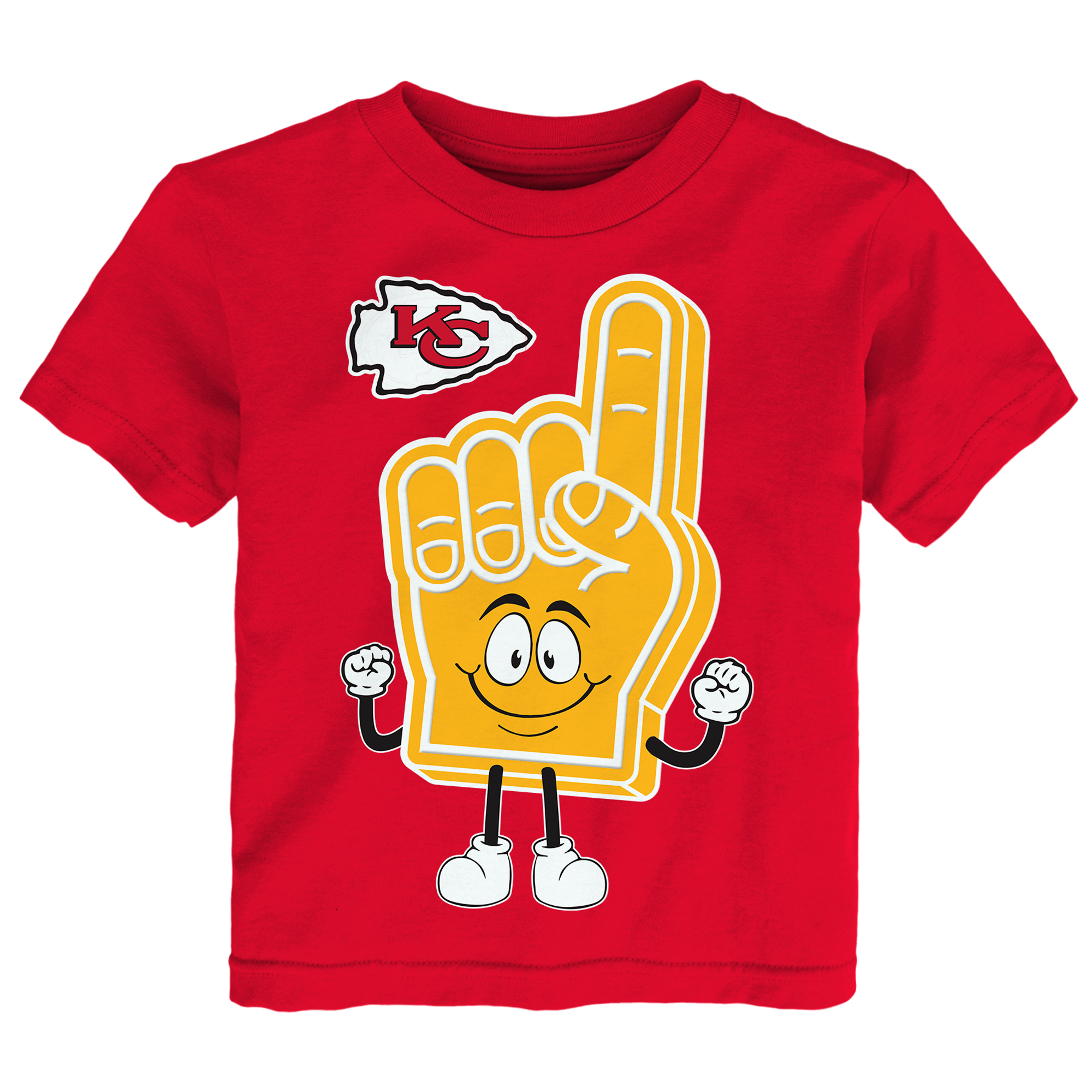 Infant Outerstuff  Red Kansas City Chiefs Handyman T-Shirt