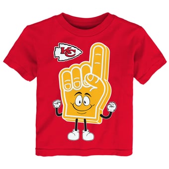 Infant Outerstuff  Red Kansas City Chiefs Handyman T-Shirt