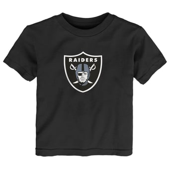 Infant Outerstuff Black Las Vegas Raiders Primary Logo T-Shirt