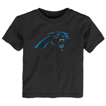 Infant Outerstuff Black Carolina Panthers Primary Logo T-Shirt