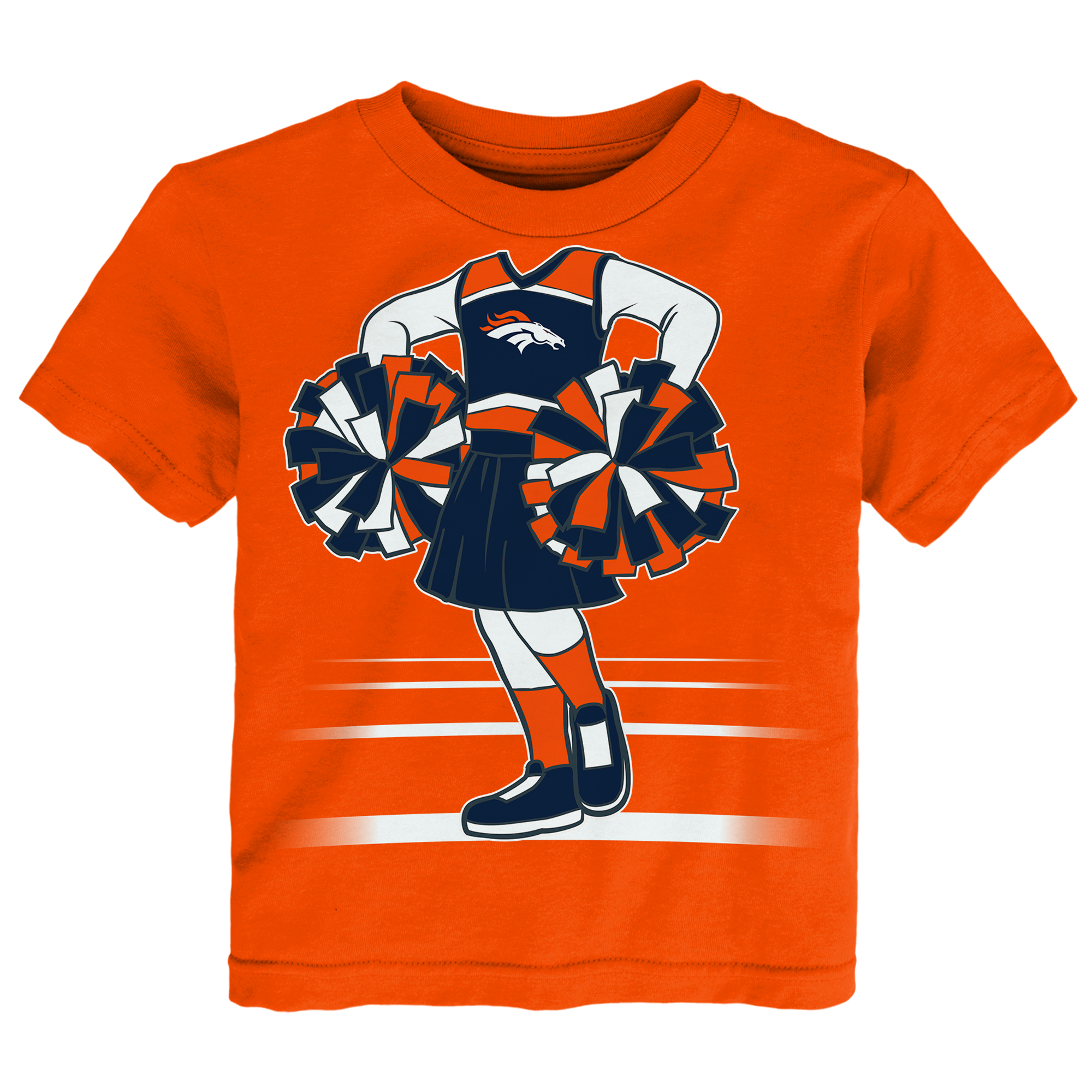 Girls Toddler Outerstuff Orange Denver Broncos Game Fit T-Shirt