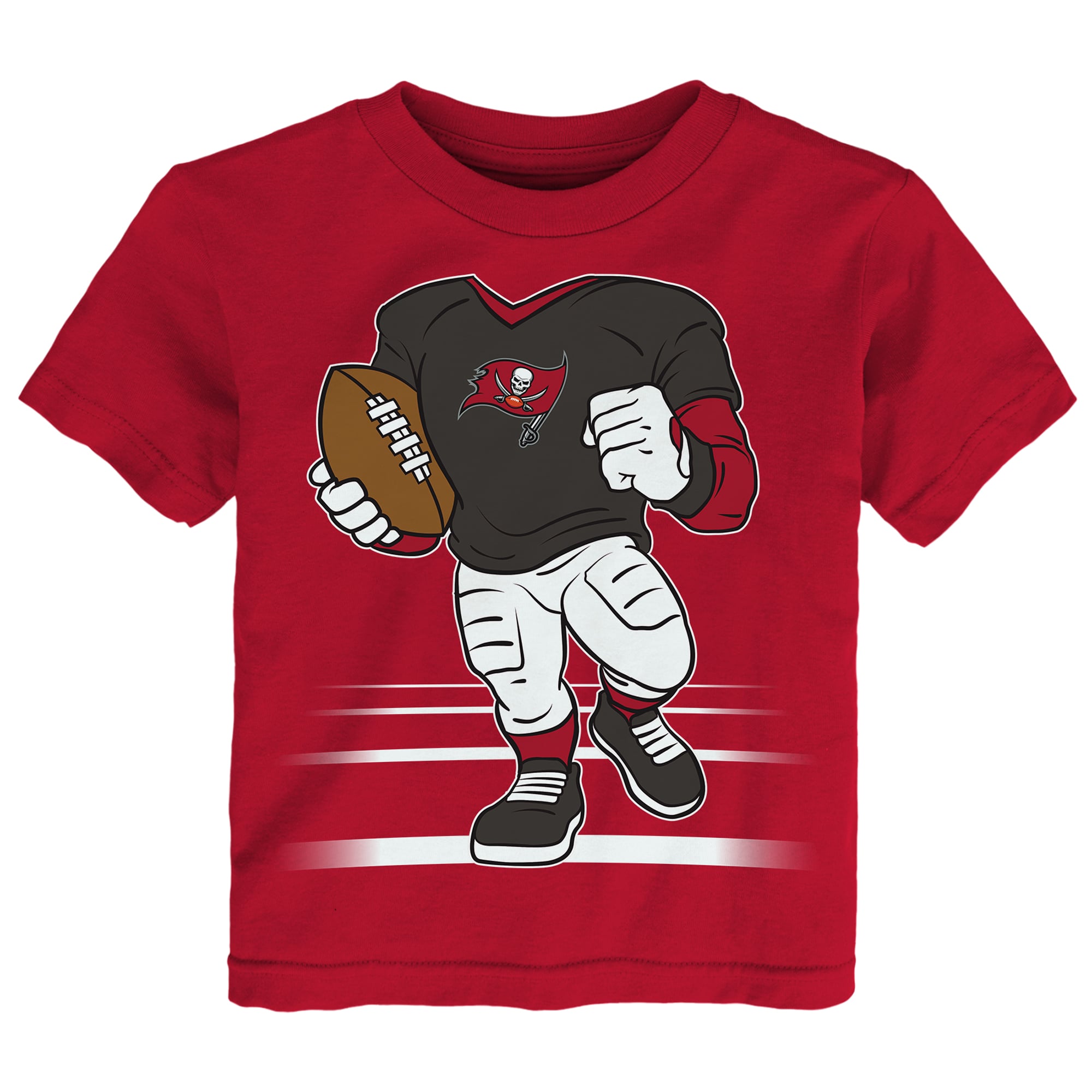 Toddler Outerstuff Red Tampa Bay Buccaneers Game Fit T-Shirt